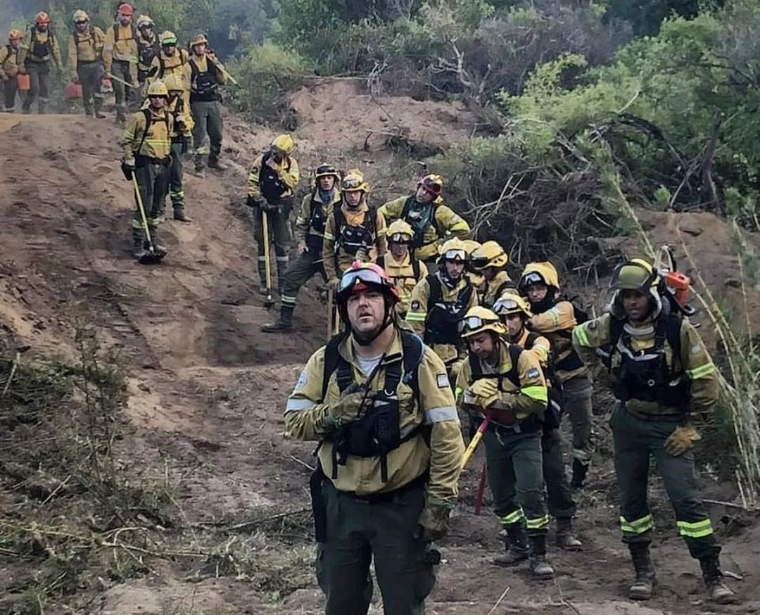Incendio en el PN Los Alerces (Instagram PN Los Alerces) (2)
