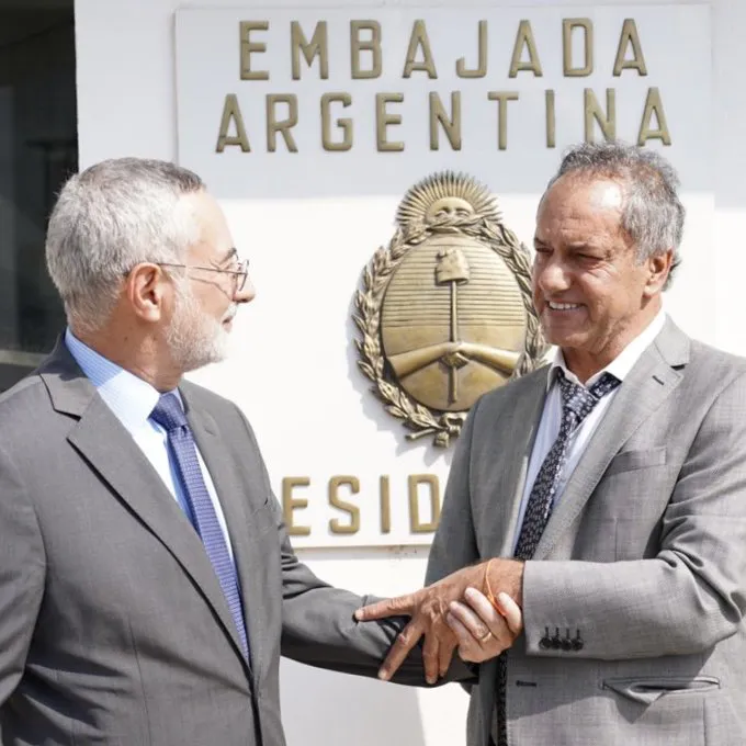 daniel scioli by telam