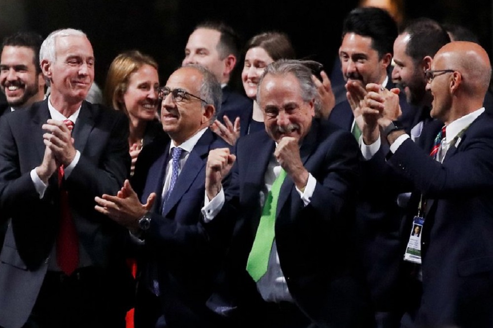 presidentes confederaciones eeuu méxico y canadá by FIFA