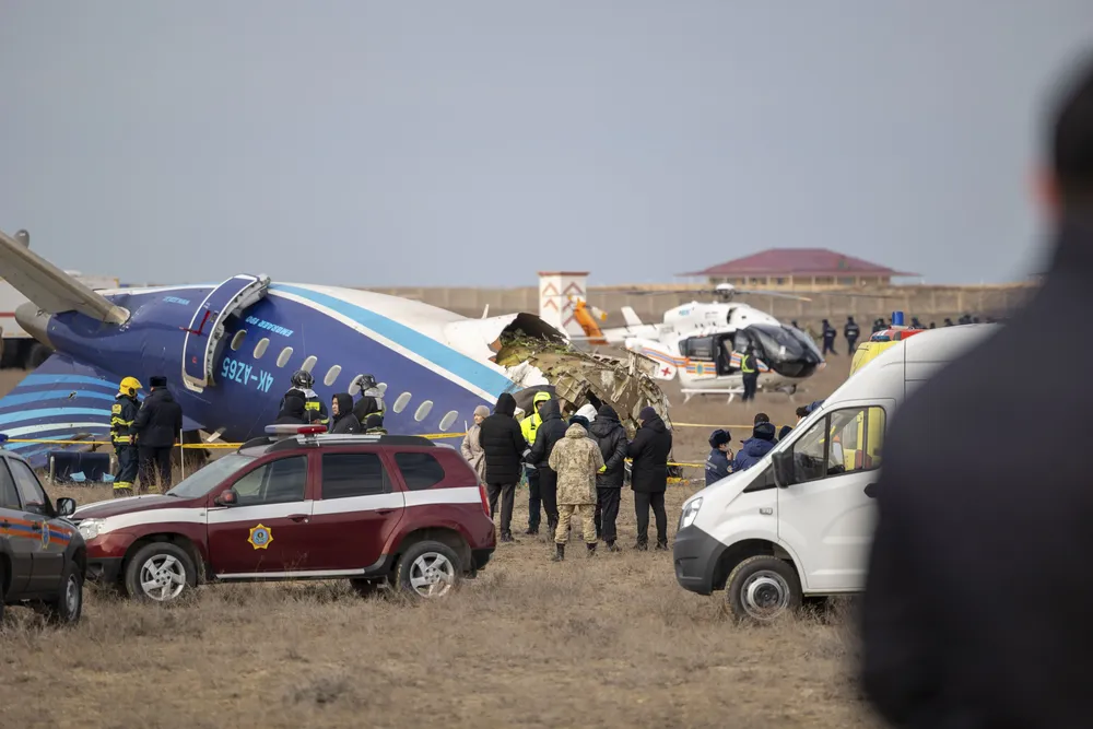 Accidente aéreo en Kazajistán