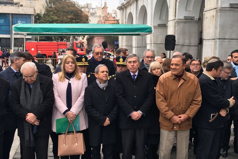 Acto Amia Plaza San Martín by prensa Ministerio de Gobierno