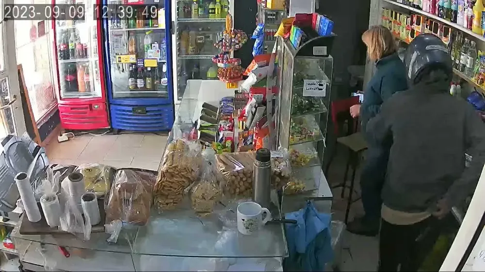 Asalto a un kiosco de Alta Gracia