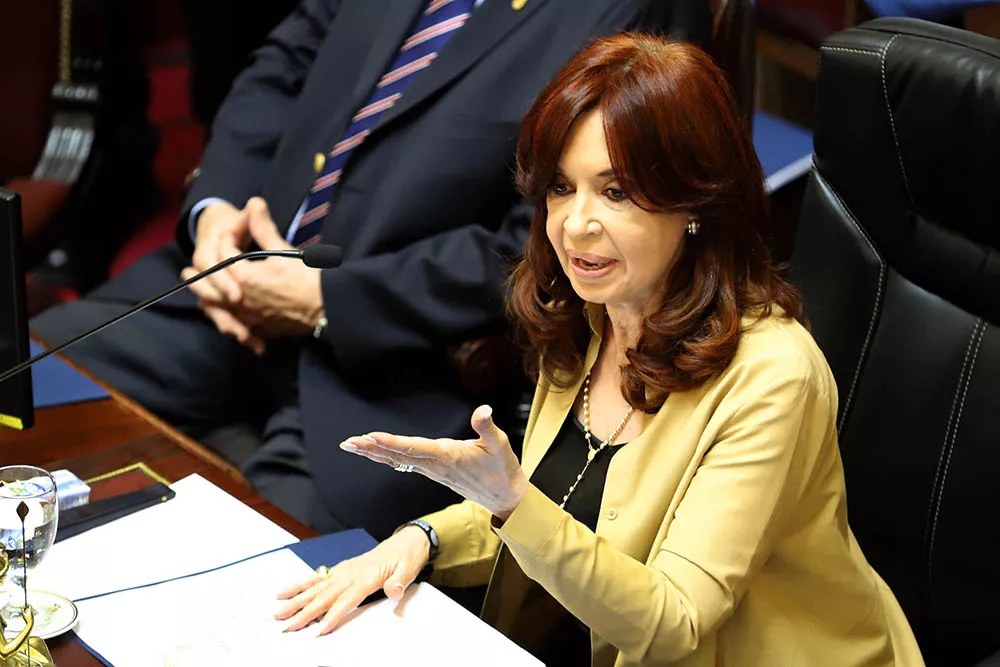 CFK senado © NA