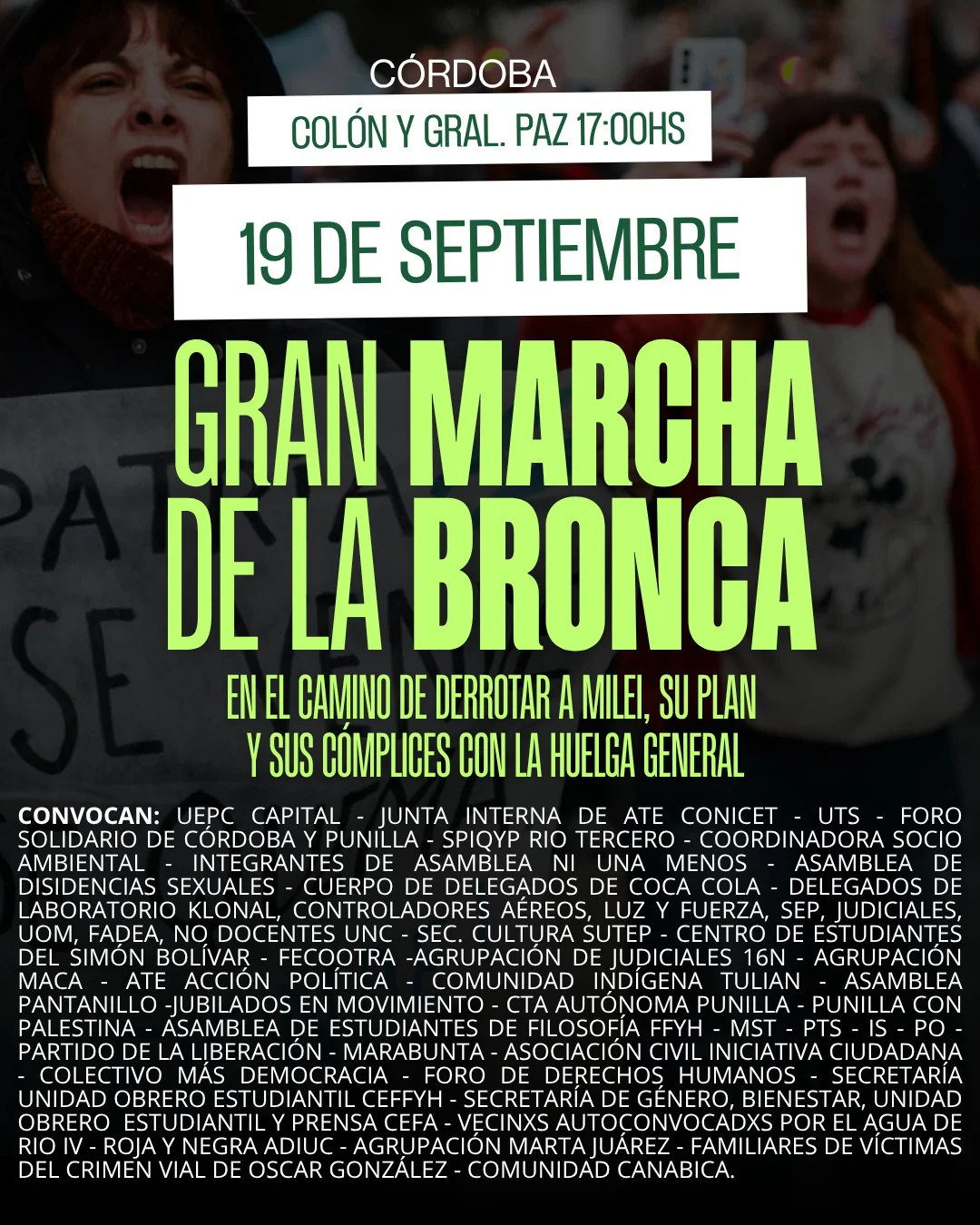 Marcha de la Bronca