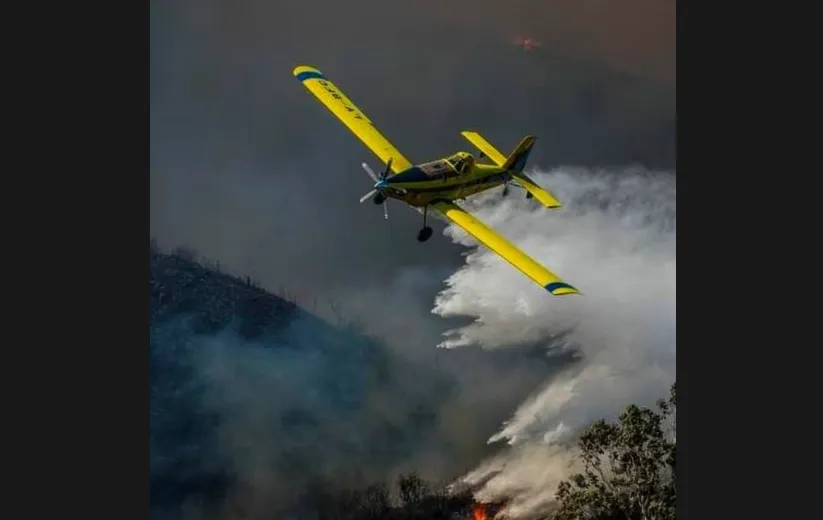 Incendio en Mina Clavero (Traslasierra Noticias) 2