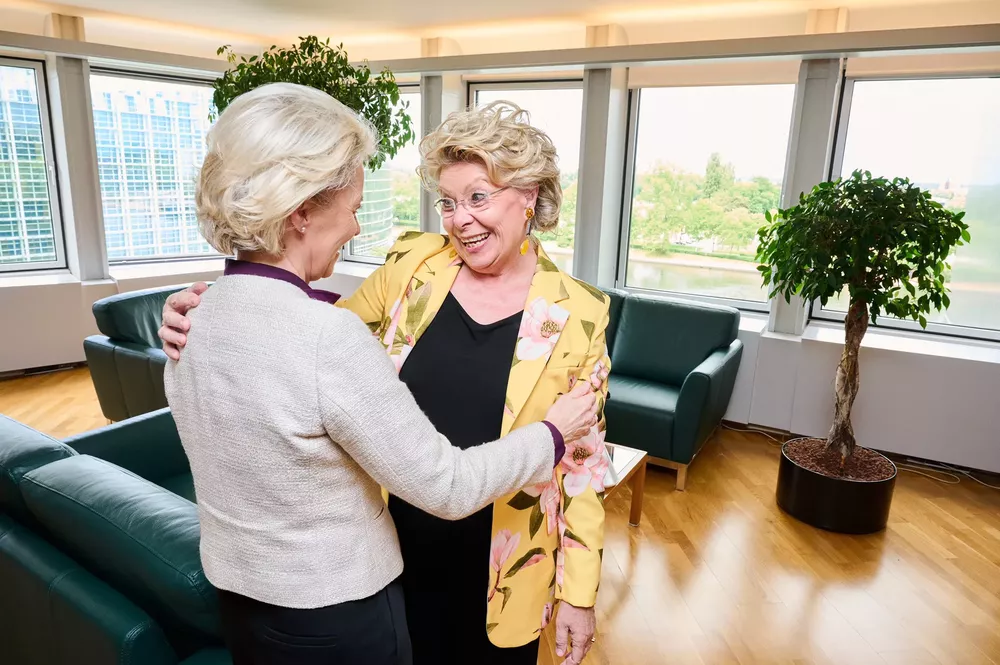 Paridad de género Ursula von der Leyen by @vonderleyen