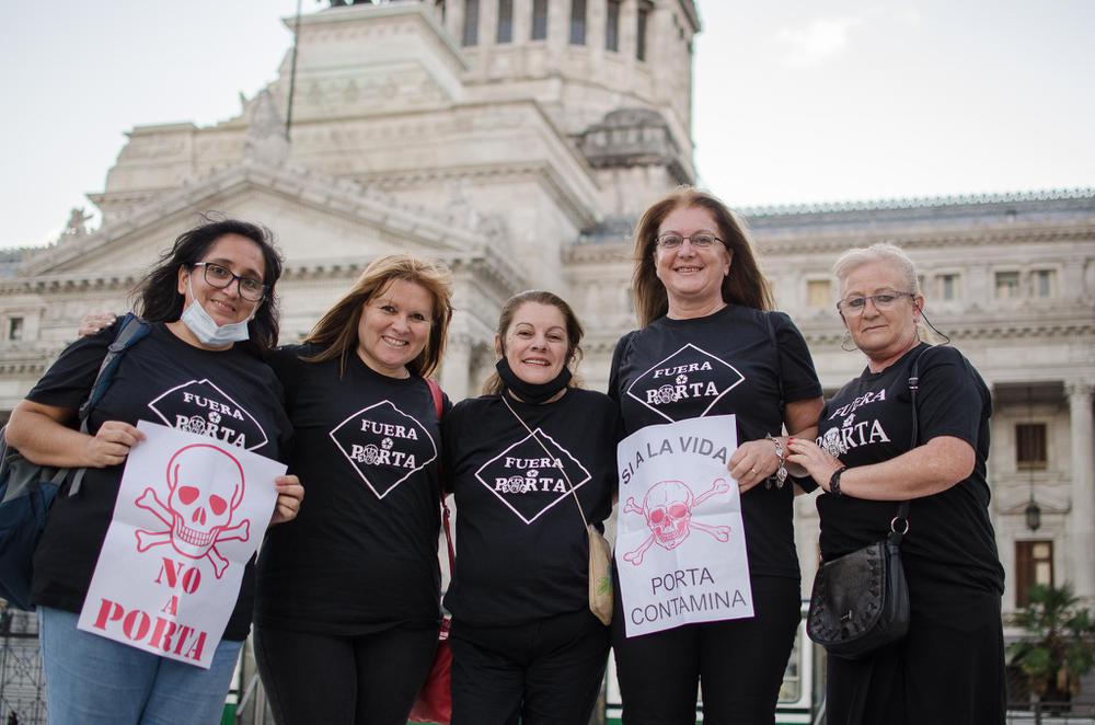 Fuera Porta: el Congreso Nacional distinguió a VUDAS por su lucha ambiental