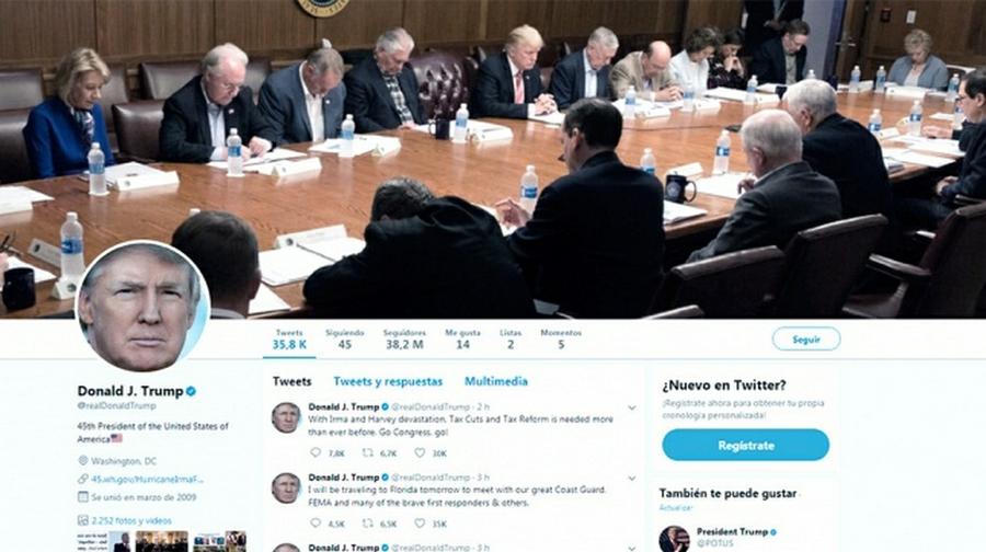cuenta twitter trump