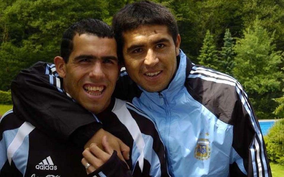 riquelme tevez