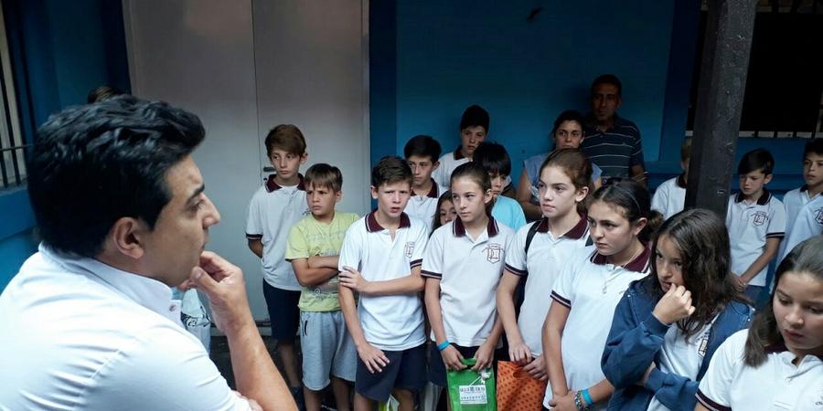 alumnos donación