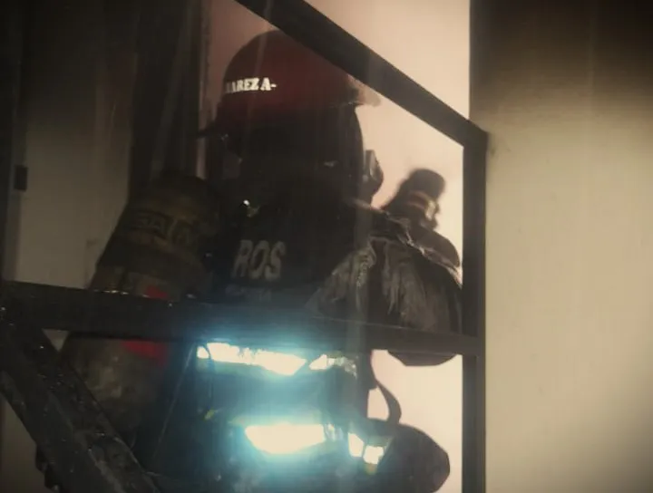 Incendio en vivienda de Granja de Funes