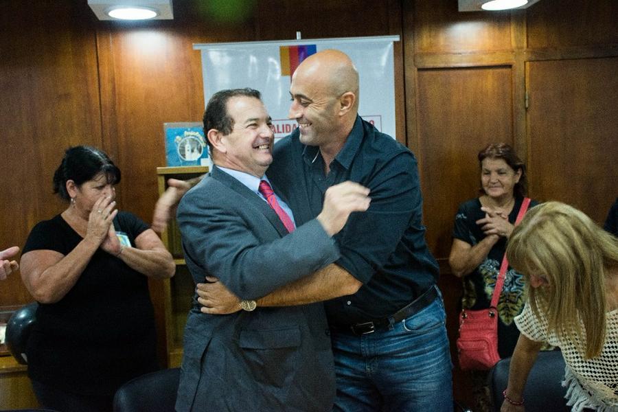 Mario ponce y Alberto Martino rio tercero by prensa Río Tercero
