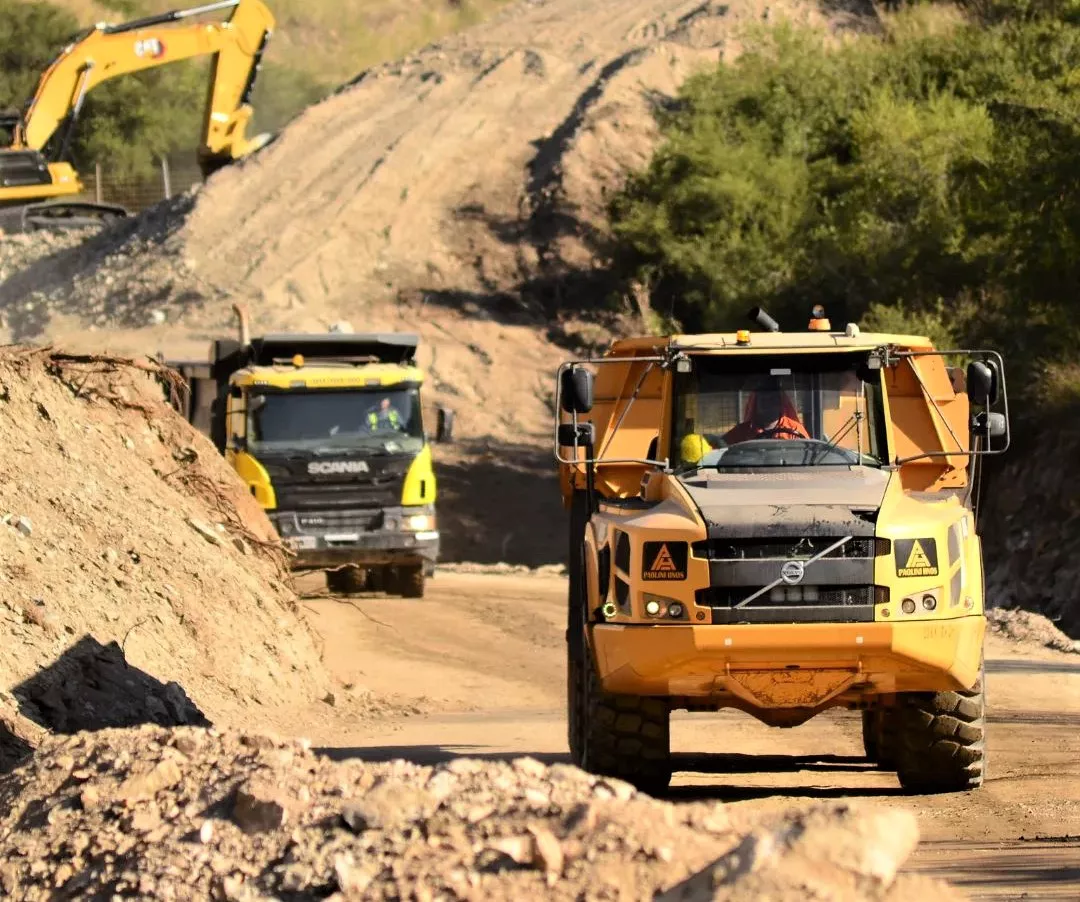 Desmonte autovía ruta 5 B