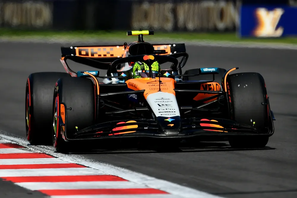 Lando Norris en el GP de México (X de Fórmula 1)