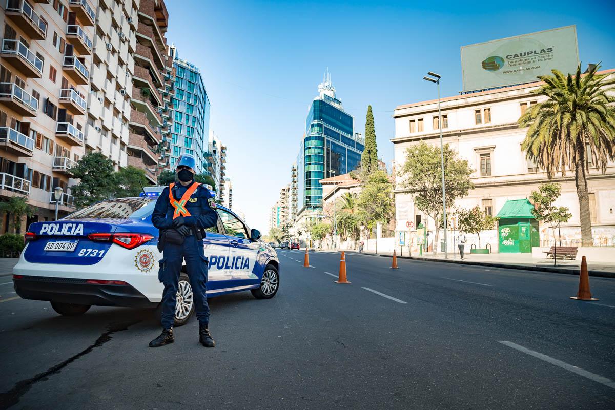 CovidCba Policía controles © 2020 Javier Imaz_083
