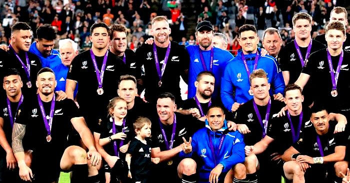 Los All Blacks se despiden de Japon 2019 con medalla de bronce