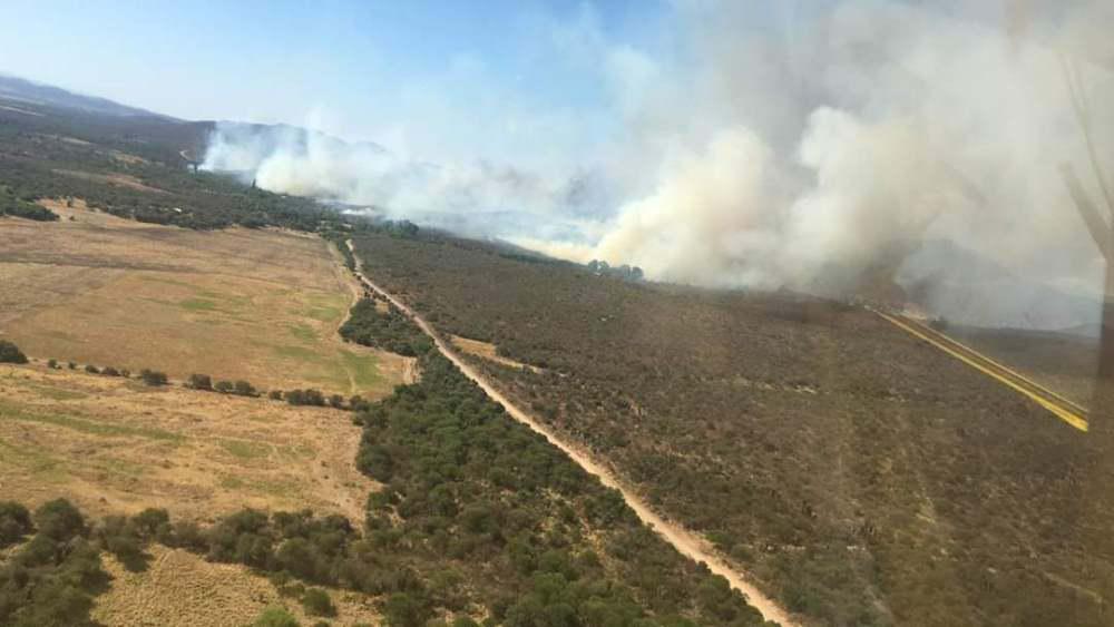 incendio Salsacate by Twitter