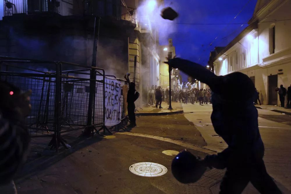 Protestas en Ecuador by Télam