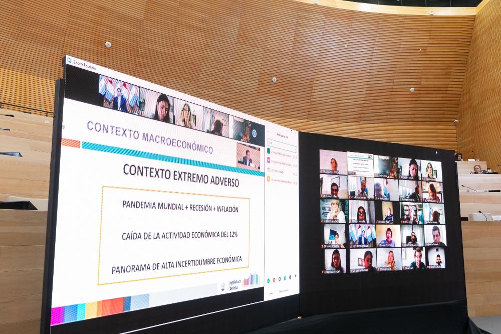 Presupuesto primera lectura by Legislatura