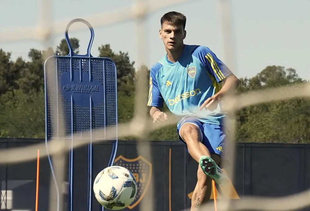 Kevin Zenón (Twitter Boca Juniors)