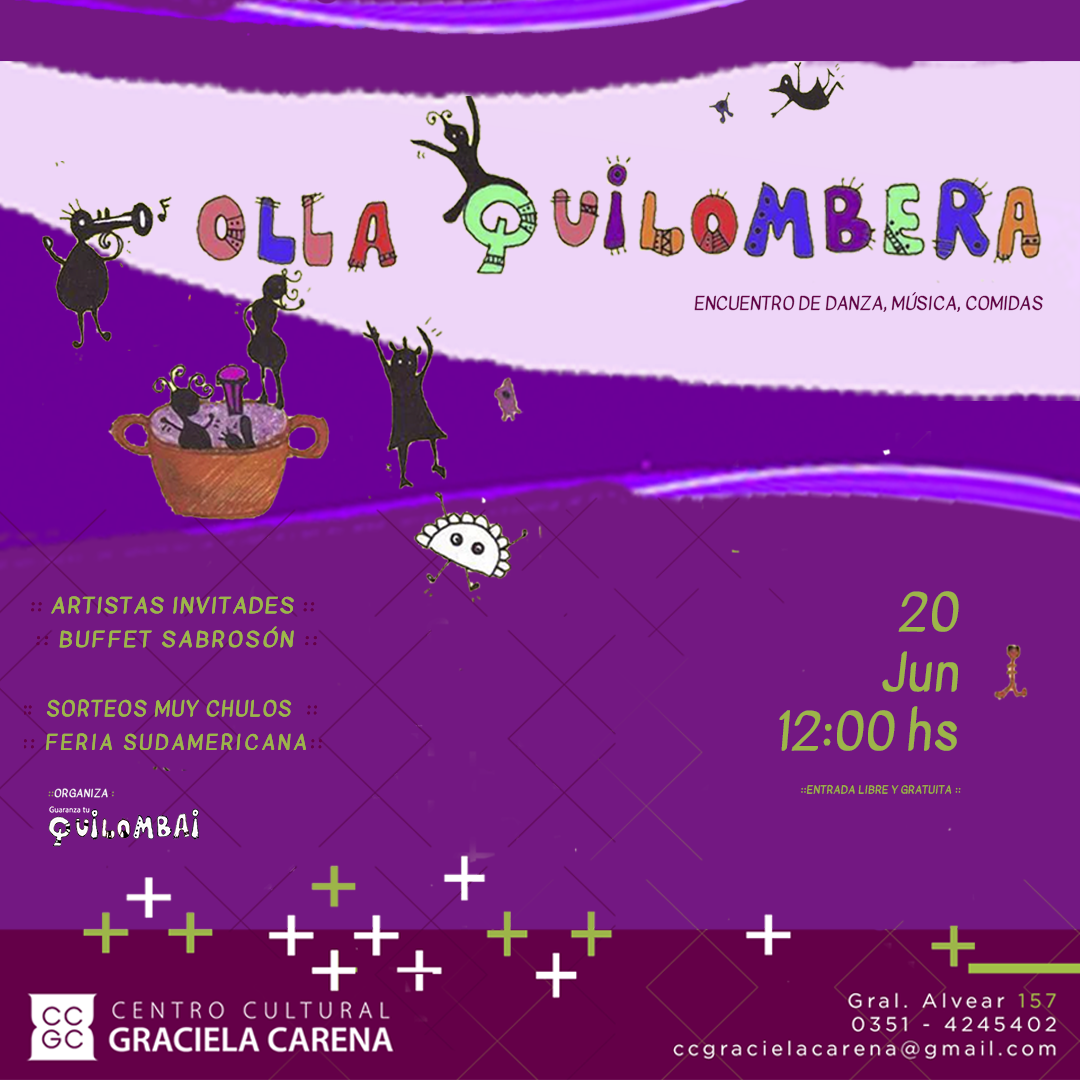 fLYER OLLA QUILOMBERA 2019