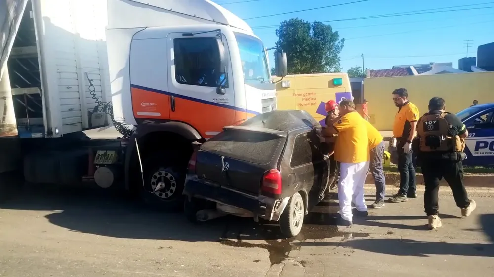 Accidente barrio San Felipe