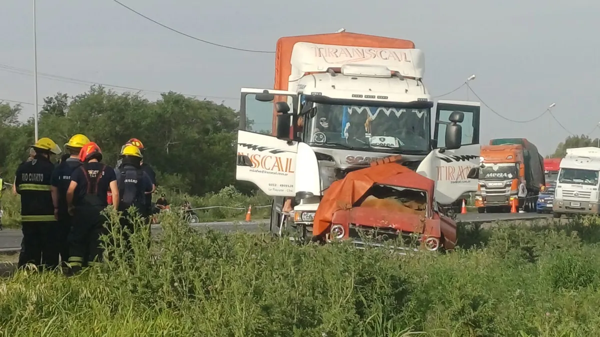 Accidente fatal en Ruta Nacional 8