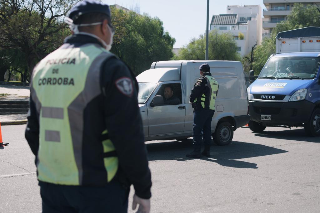 Controles coronavirus Policia de Córdoba