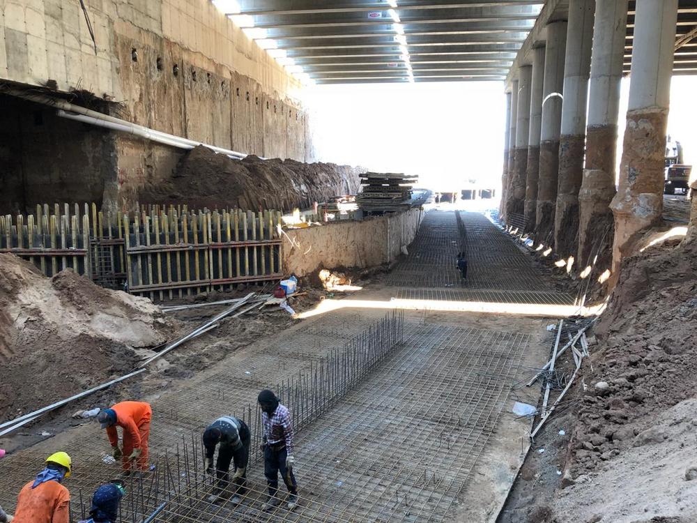 Obra de Circunvalación. Foto Prensa Gobierno
