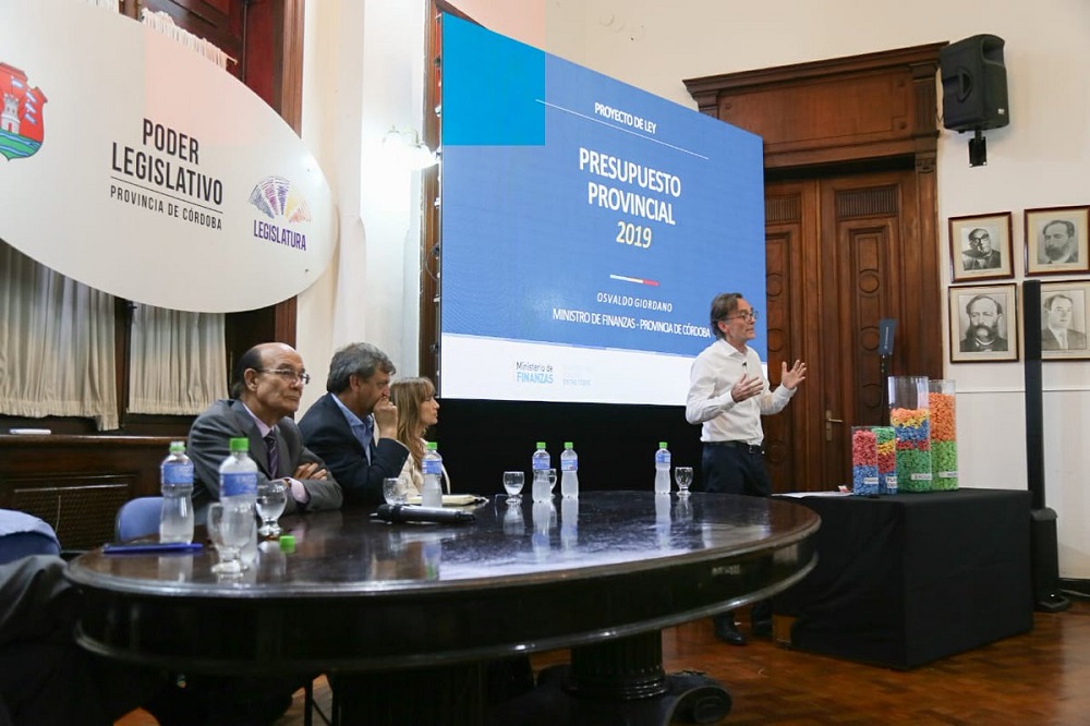 Presupuesto córdoba giordano @finanzascba