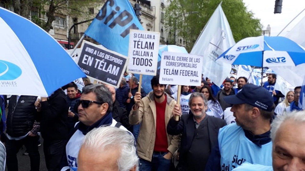 Despidos en Télam