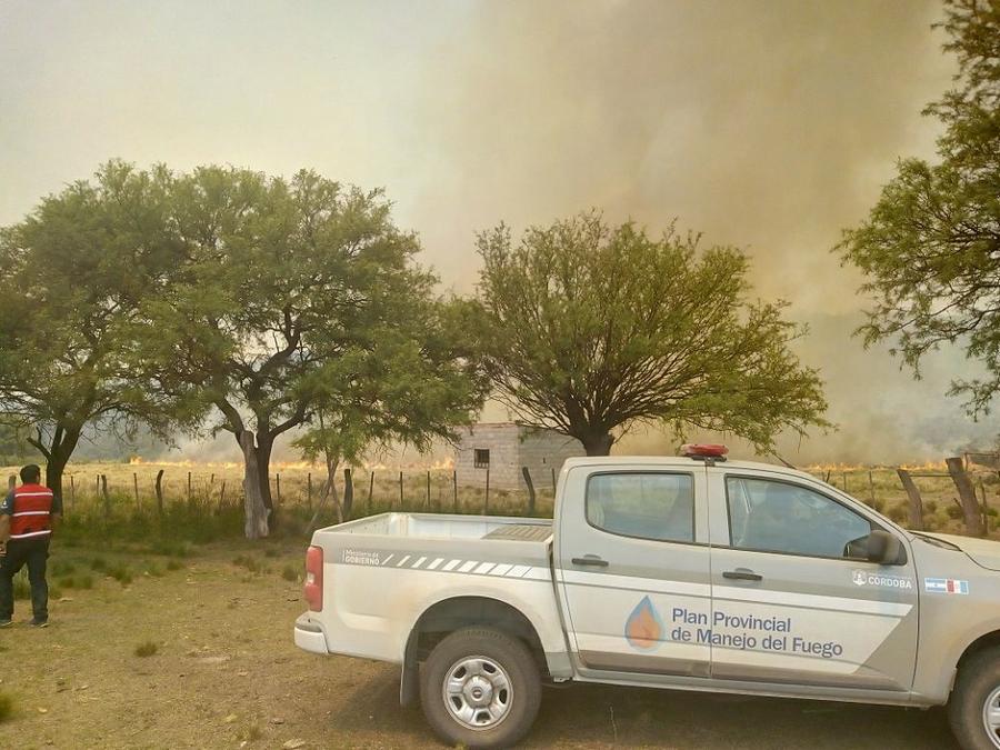incendio en guasapampa