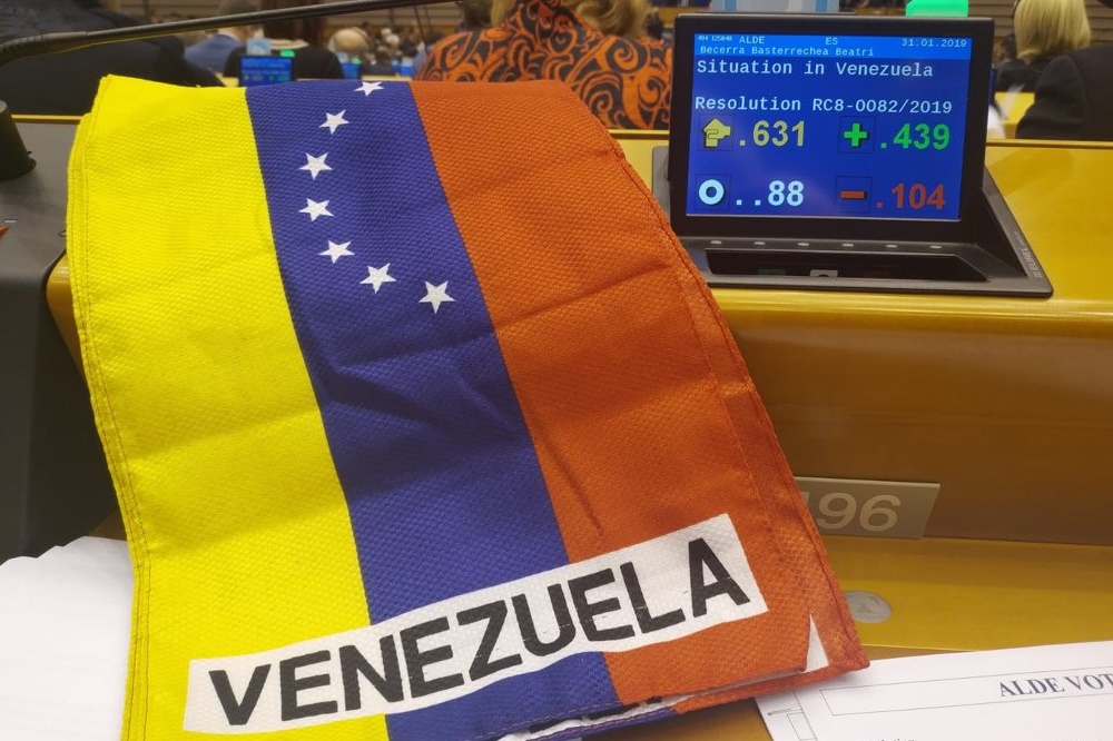 ue venezuela twitter juan guaidio