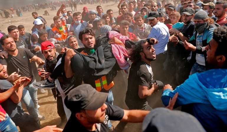 represión Israel Gaza Palestina by Getty Images
