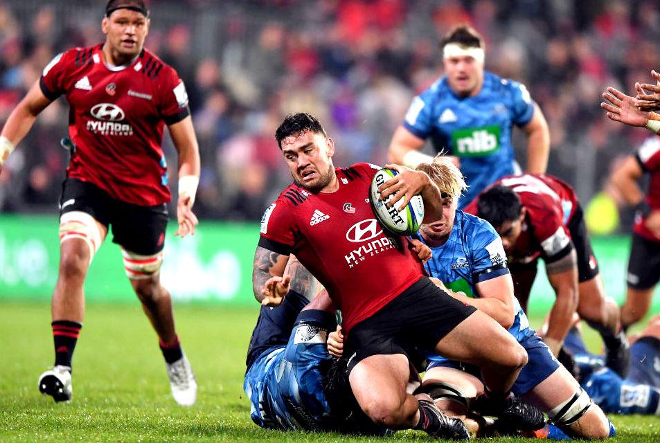 La determinación para la segunda estocada de los Crusaders con Will Kordan a los 75' de juego