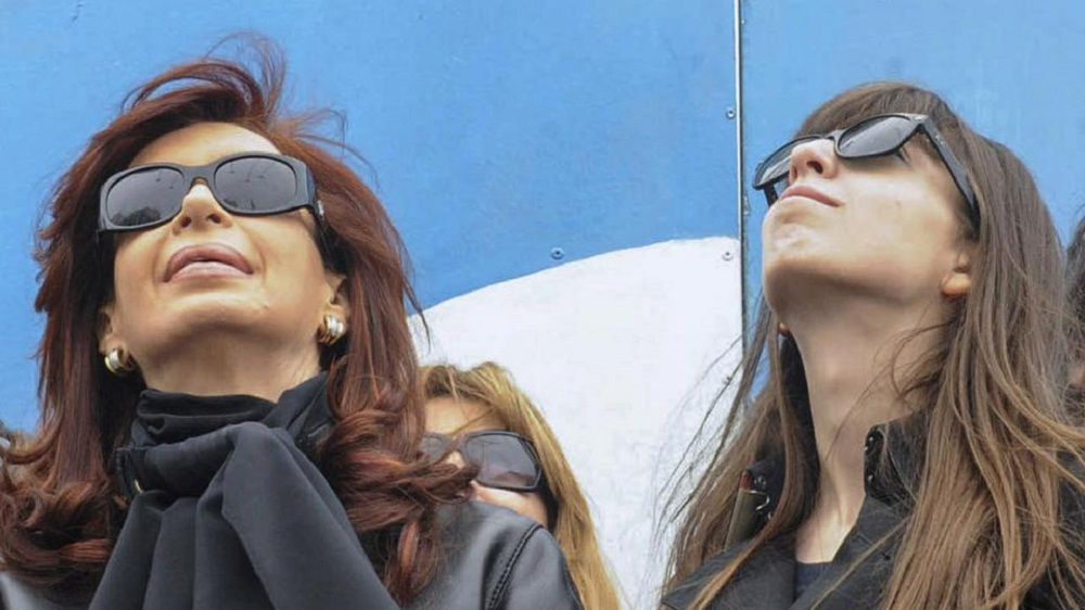 cristina y florencia kirchner Foto NA