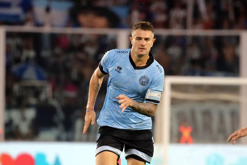 VEgetti vs Talleres © prensa belgrano