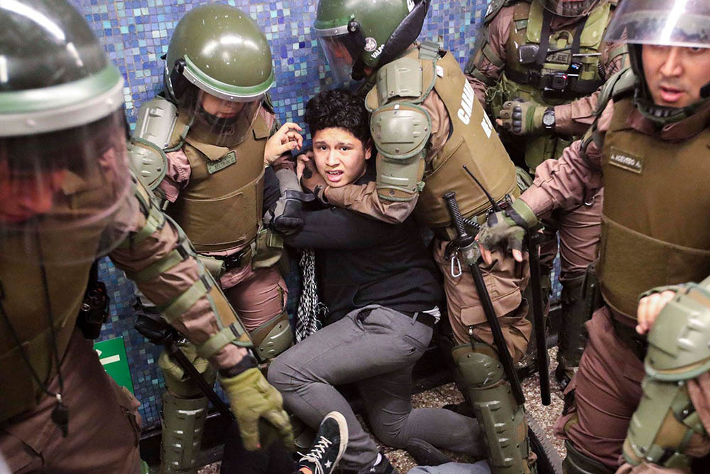 Represion chile © spanish revolution