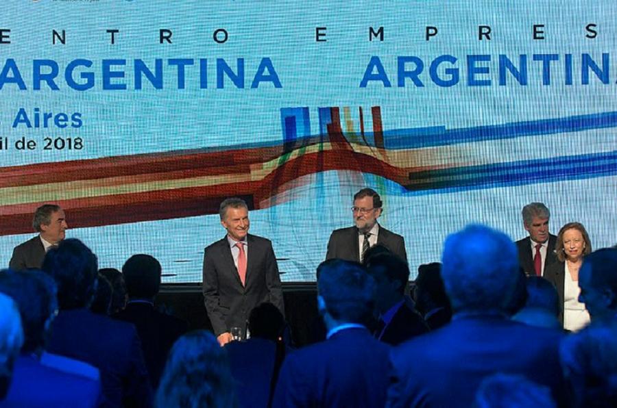 Rajoy y Macri con empresarios by @motoreco_ok