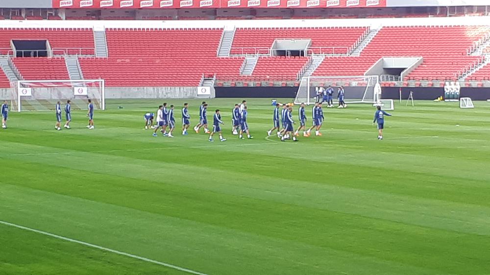 Entrenamiento Selección en Brasil by Jelic