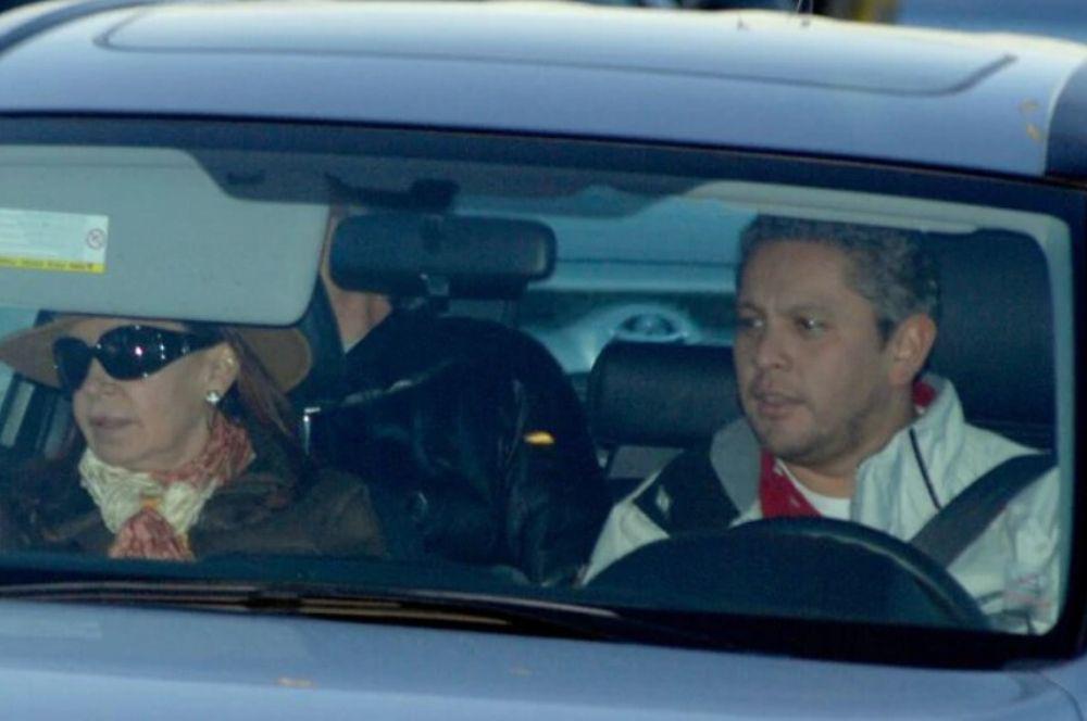 Fabián Gutierrez con Cristina gentileza Los Andes