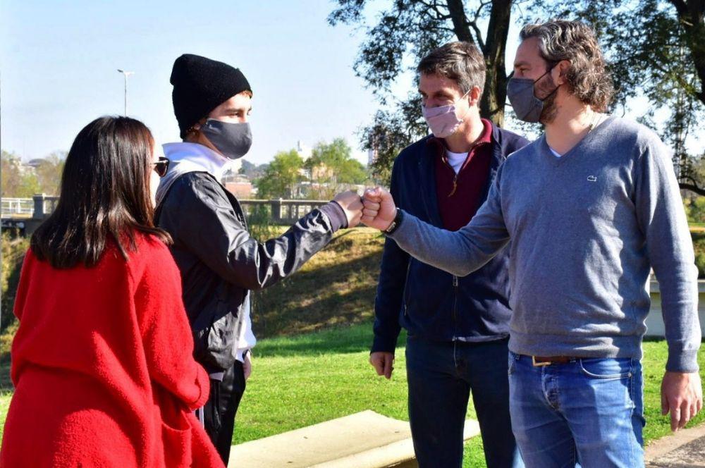 Cafiero campaña con Cresto en Entre Ríos