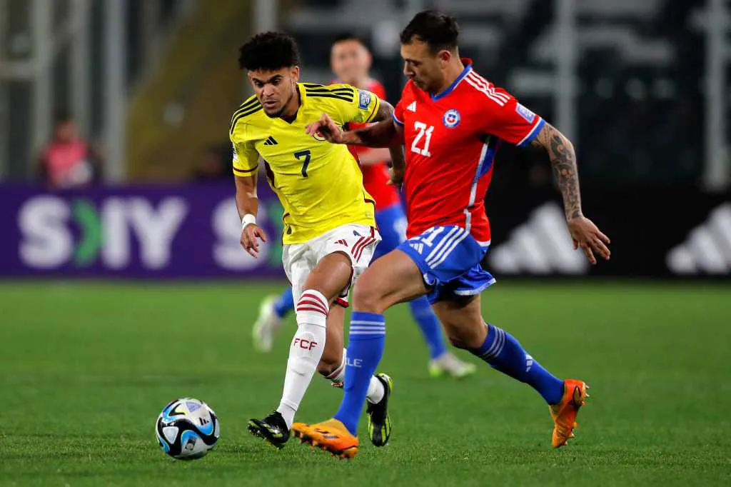 Chile vs Colombia by NA