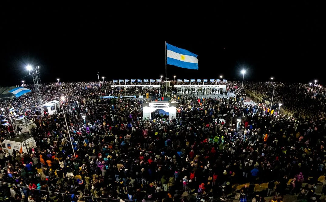 Acto en Río Grande @MartinPerezTDF