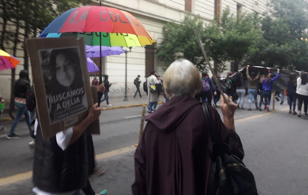 Marcha contra la violencia hacia las mujeres Florencia Gordillo