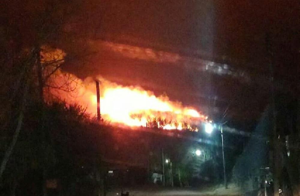 Incendio en La Cumbre Facebook Bomberos de La Cumbre