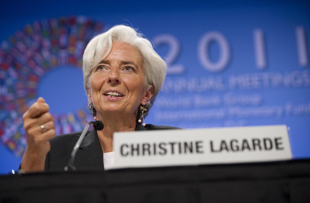 Christine Lagarde by na