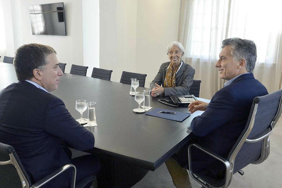Lagarde Dujovne Macri
