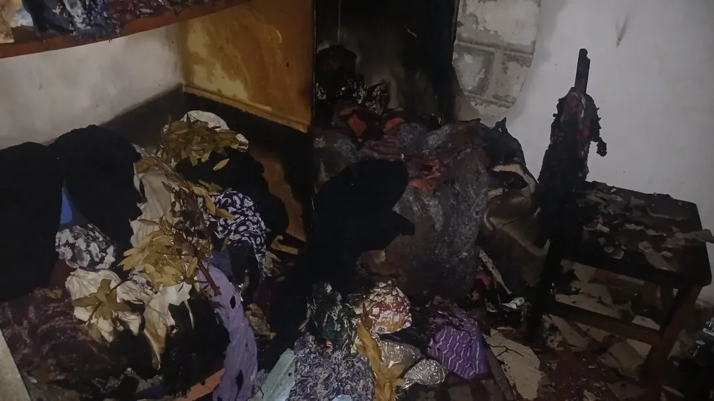 Incendio en vivienda de B Argüello Lourdes (Policía)