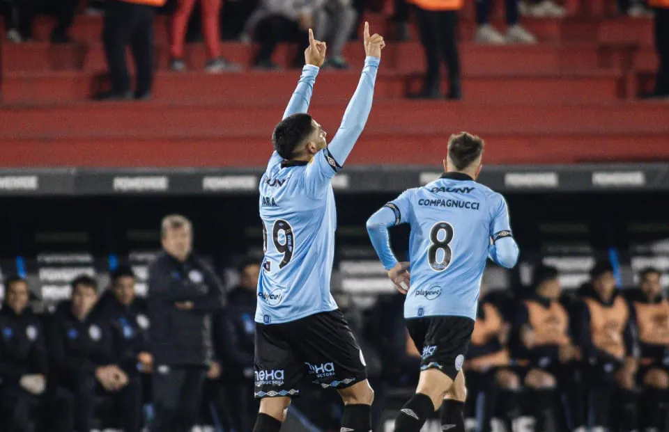 belgrano huracán 2025 festejo jara